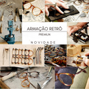 NOVIDADE - ARMAÇÃO RETRÔ VINTAGE