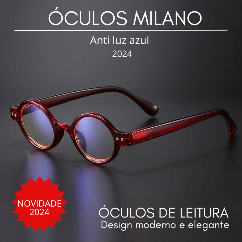 ÓCULOS MILANO 2024 -  Leitura-anti luz azul