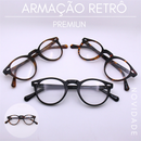 NOVIDADE - ARMAÇÃO RETRÔ VINTAGE