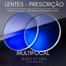 LENTES ANTI LUZ AZUL - ANTI REFLEXO - PROTEÇÃO UV400 - MULTIFOCAIS -RESINA [02] ✔️