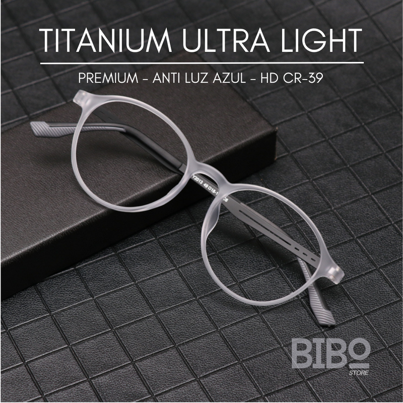 ULTRALIGHT TITANIUM - CRISTAL E CINZA