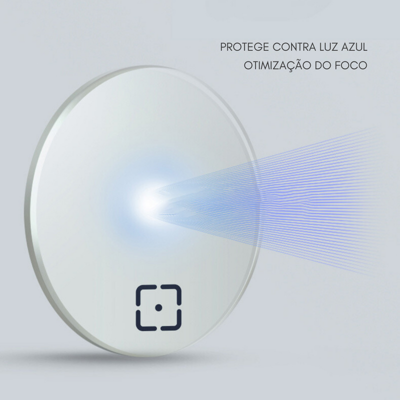 LENTES ANTI LUZ AZUL - ANTI REFLEXO - PROTEÇÃO UV400 - MULTIFOCAIS -RESINA [02] ✔️