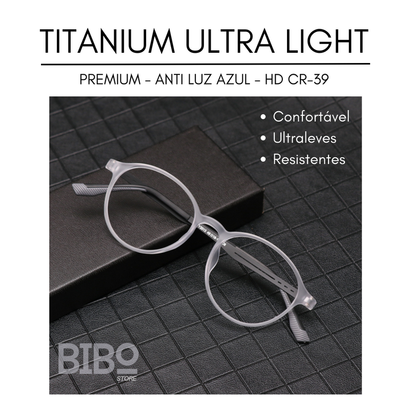 ULTRALIGHT TITANIUM - CRISTAL E CINZA