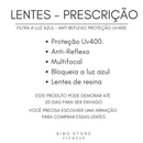 LENTES ANTI LUZ AZUL - ANTI REFLEXO - PROTEÇÃO UV400 - MULTIFOCAIS -RESINA [02] ✔️