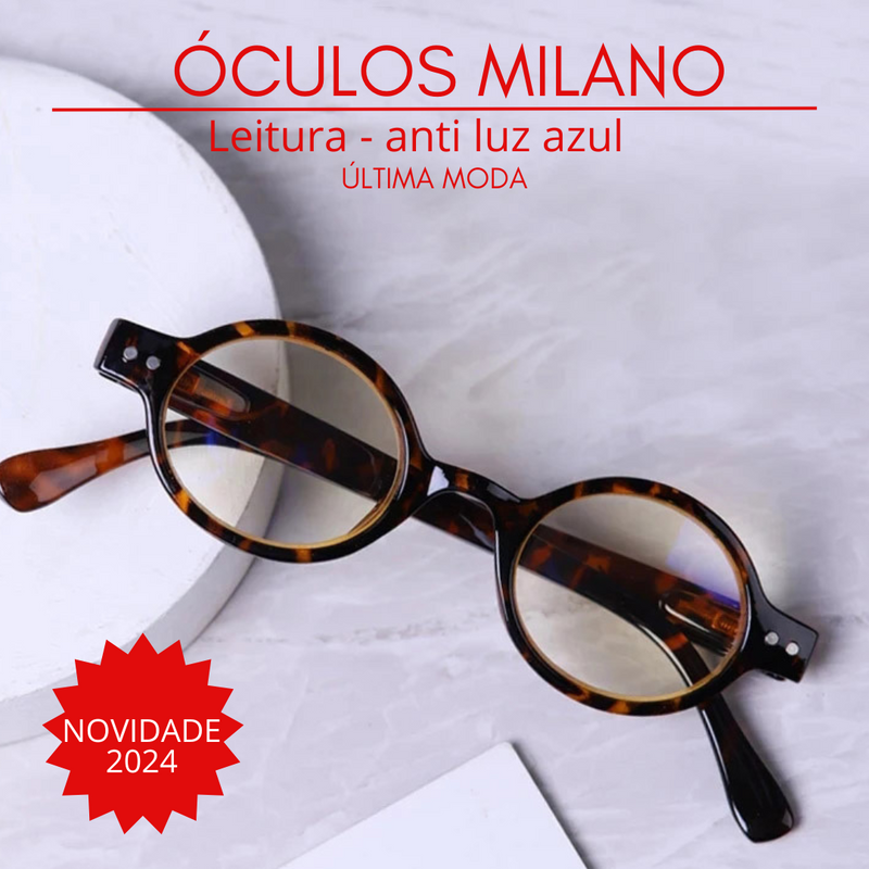 ÓCULOS MILANO 2024 -  Leitura-anti luz azul