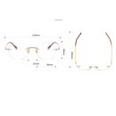 Armação Titanium Vintage