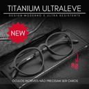 Óculos Titanium Ultraleve✔️ 2025 - 2026